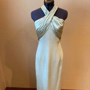 SherrieBloom PeterNoviolla for Chetta B Evening Formal Gown Seafoam Green Sz 2